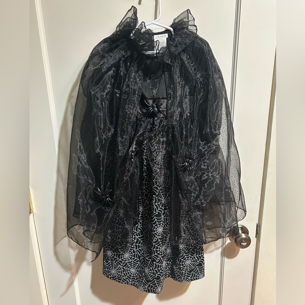 Pottery Barn Kids Black Witch Dress with Hat